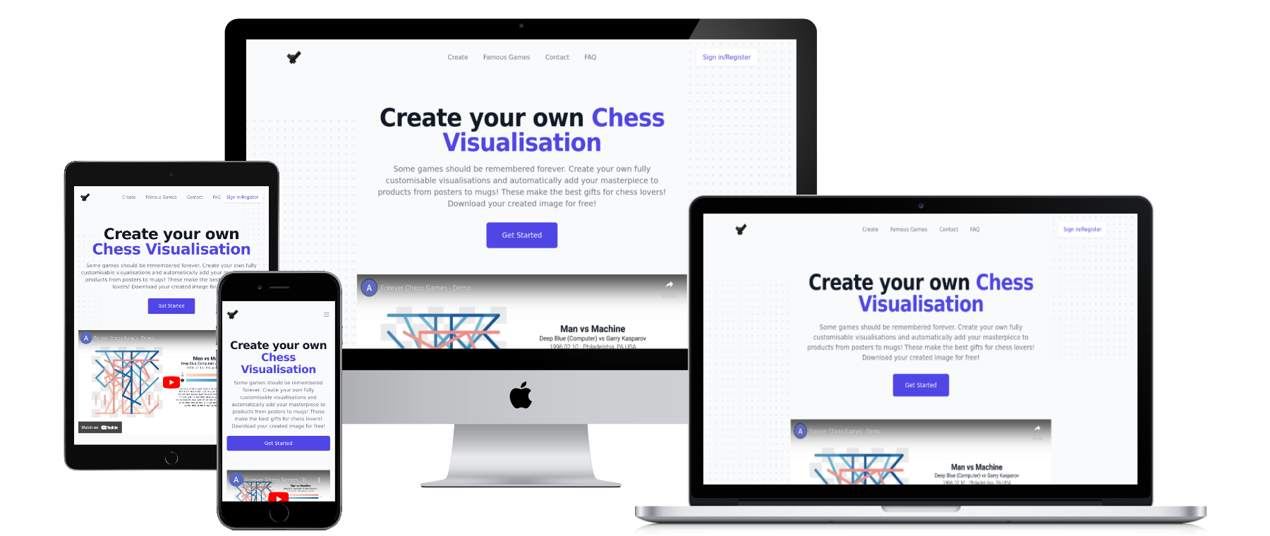 Project image for Forever Chess Games - Aplicație web personalizată